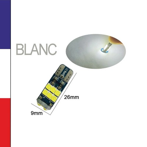 T10 w5w led 3030 canbus - x, 15