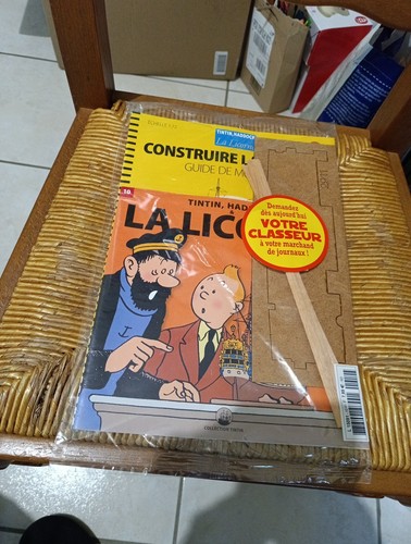 Tintin licorne maquette - la,