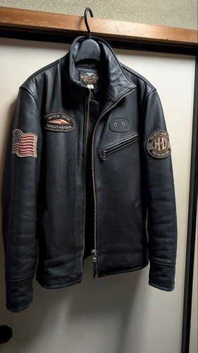 Blouson veste cuir - blouson, en
