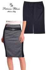 Jupe Robe Fourreau Élastique A de Fantaisie Made IN Italy Patrizia Blasio 20392