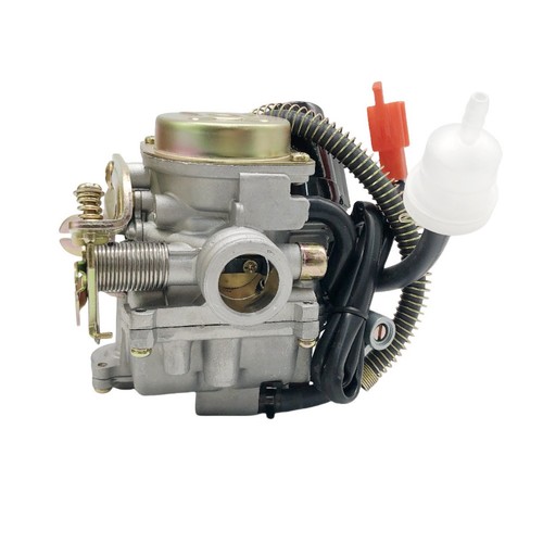 Carburetor kit with - carburetor, drain