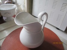 ANTIQUE PITCHER "SARREGUEMINES" CHIMERA DECOR / COLLECTION