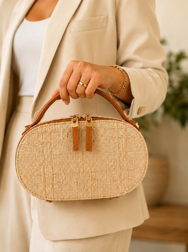 Sac main femme paille - sac, à
