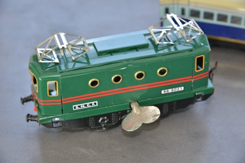 Train miniature tôle hornby - train,