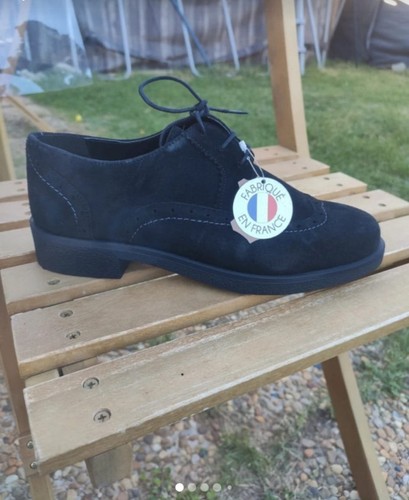 Derbies femme noires cuir - femme,