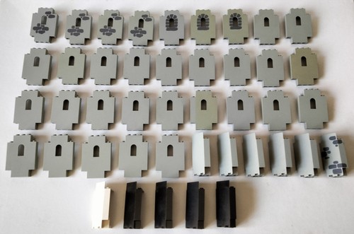 Vtg lego panneau mur chateau - lego,