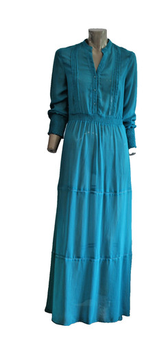 Robe longue voile - longue, en