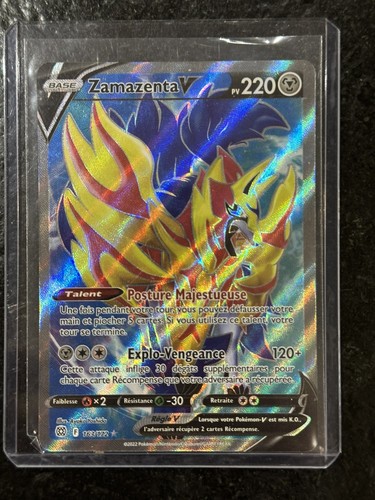 Carte pokemon zamazenta - carte,