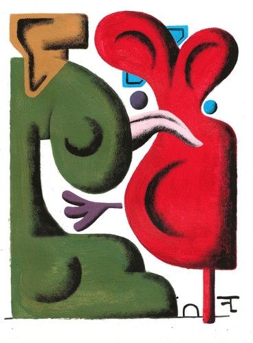 Art contemporain peinture
