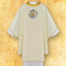 Chasuble brodée "Fratelli"