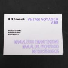 Manuel du propriétaire utilisateur origine pour moto Kawasaki 1700 VN Voyager