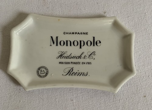 Ancien cendrier vide poche - cendrier,