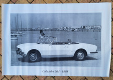 Affiche Peugeot 504 Cabriolet
