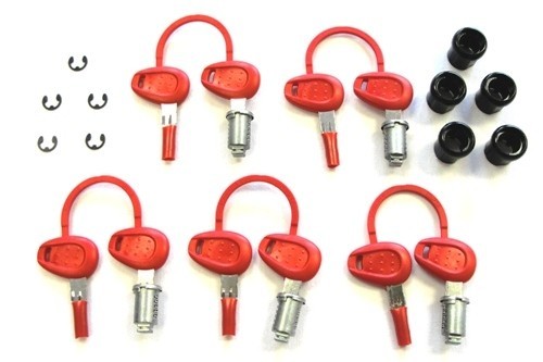Keyed alike lock set way - lock, set,