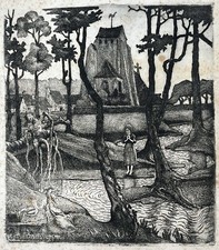 Cavallo Peduzzi Gravure Eau