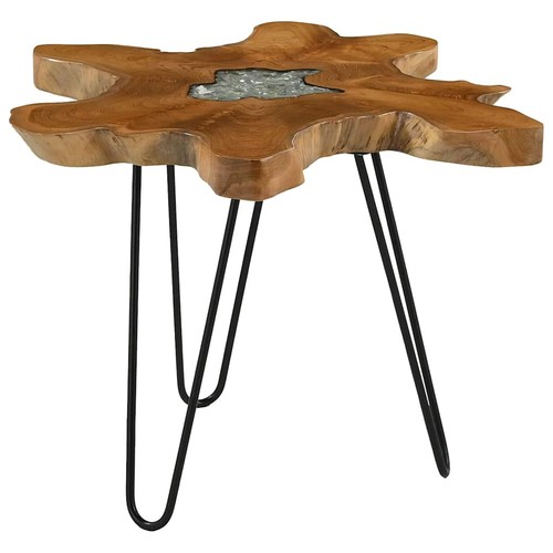 Bois teck massif table - bois,