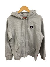 Hoodie Zippé Supreme Gris M