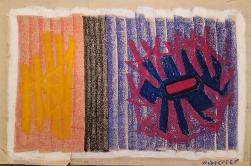 Peinture pastel tableau - peinture,