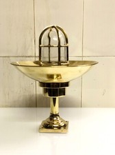 Modern Brass Bulkhead Lamp with Shade - Home Office Art Decor - Set of 2