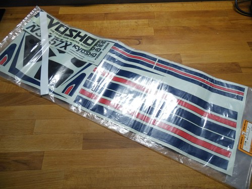 Vintage kyosho 8 stickers - vintage,
