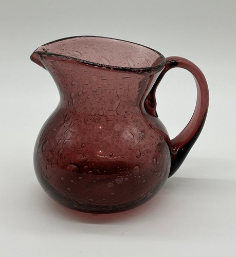 Pichet carafe verre bulle - verre,