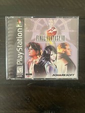 Final Fantasy VIII FF 8 Black Label CIB  Playstation NEAR MINT!