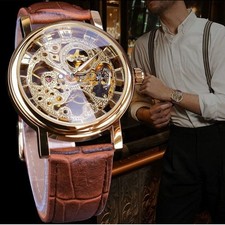 Montre Squelette Mécanique