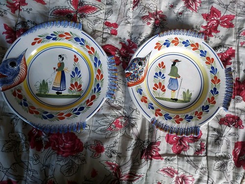 Assiettes faïence de - assiettes,