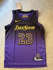 Maillot NBA Los Angeles Lakers City Edition LeBron James Taille S