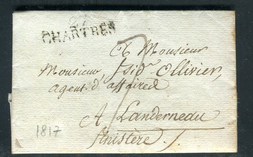 Marque postale chartres - postale,