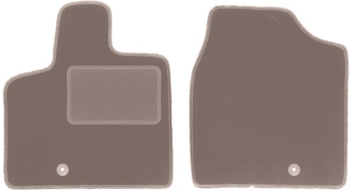 Tapis sol avant velours - de,