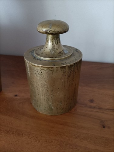 Rare ancien poids 5 - de,