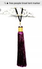 Free People Tinsel Tent Marker