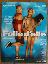 Affiche FOLLE D'ELLE Jerome CORNUAU Ophélie WINTER Jean-marc BARR 40x60cm 