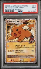 PSA 9 Carte Pokemon Pikachu M