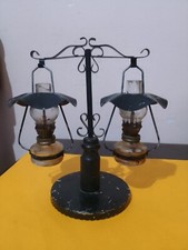 vintage boudoir oil lamps