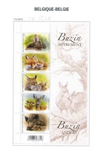 XE50659 Belgium 2014 Buzin animals wildlife good sheet MNH fv 15,3 EUR
