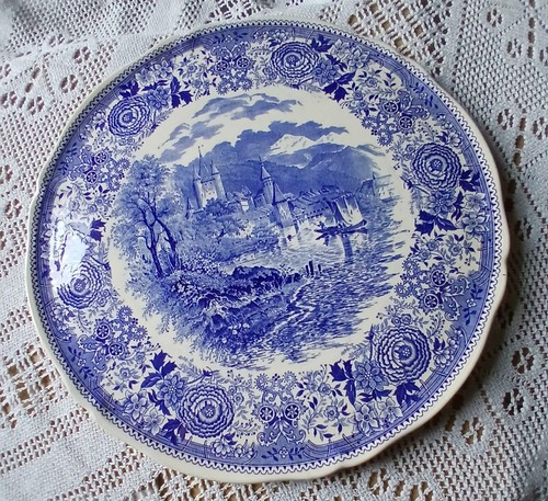 Ancien plat tarte villeroy - ancien,