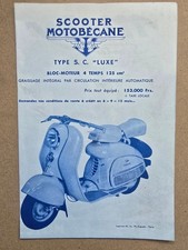 Dépliant publicitaire SCOOTER