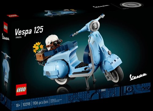 Lego icons 10298 vespa - icons, 125