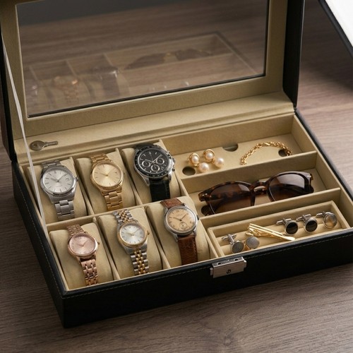 Boîte montres bijoux 6 - boîte, à