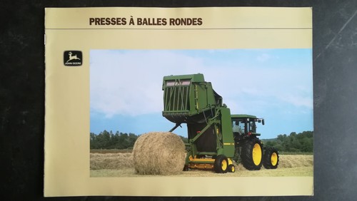 Brochure tracteur presse - presse, john
