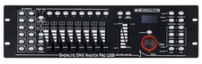 Controleur DMX Lumiere Effet Eclairage DMX512 Console 192 Canaux USB MIDI XLR