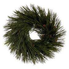 Couronne de Noël Vert PVC 27