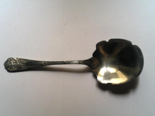 Cuillère dessert ancienne - cuillère, à