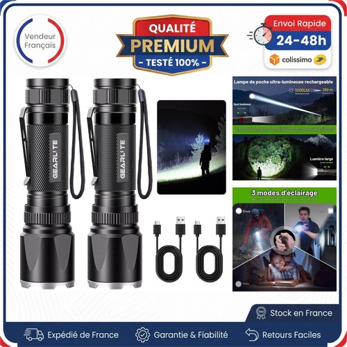 Gearlite lampe torche - gearlite,