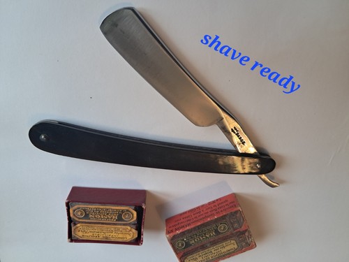 Old straight wedge razor - wedge,