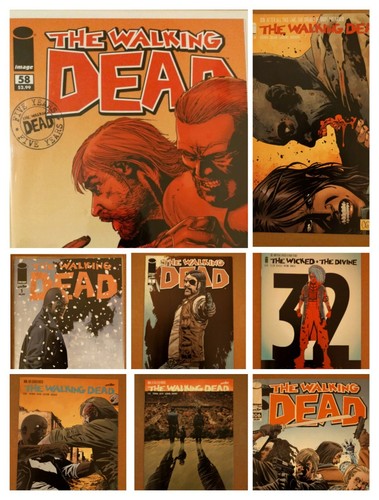 The walking dead nm lot - the,