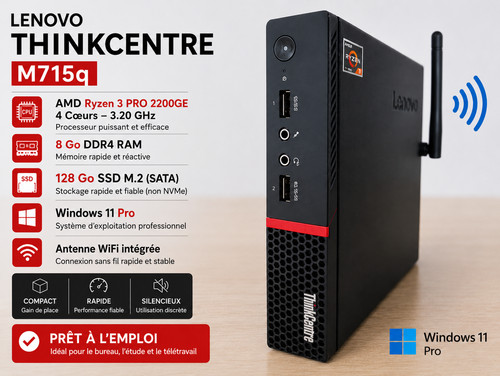 Mini lenovo m715q - mini,