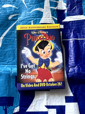Pin Trading Pinocchio I've got no strings On DVD October 26 Badge